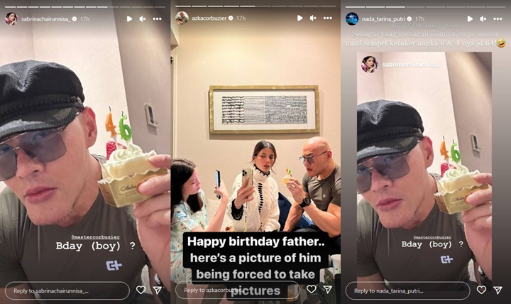 Deddy Corbuzier Dapat Ucapan Ultah Beda dari Istri dan Anak, Siapa Paling Manis?