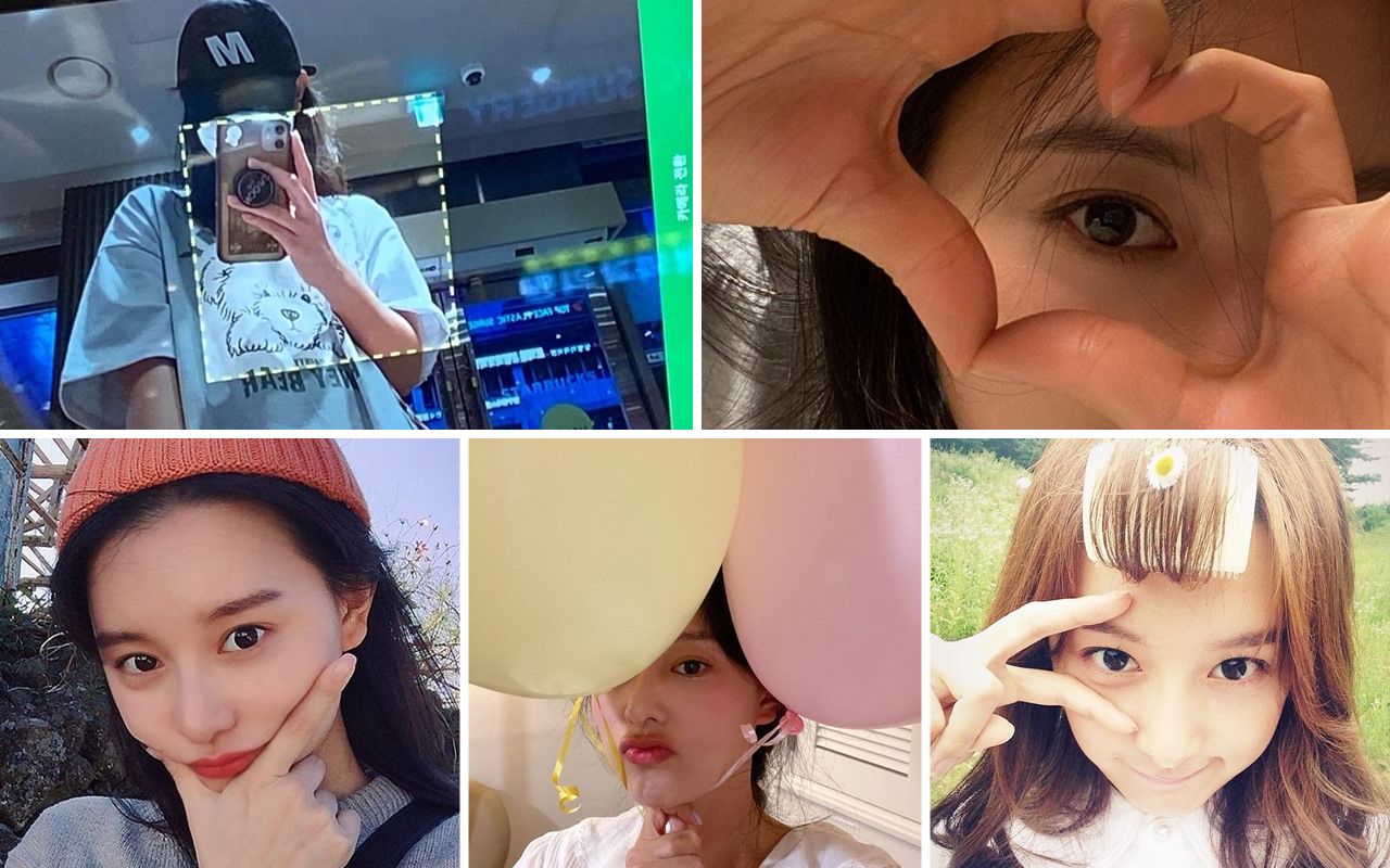 10 Gaya Selfie Kim Ji Won Absurd hingga Aesthetic, Dilabeli 'Mata Jutaan Dolar'