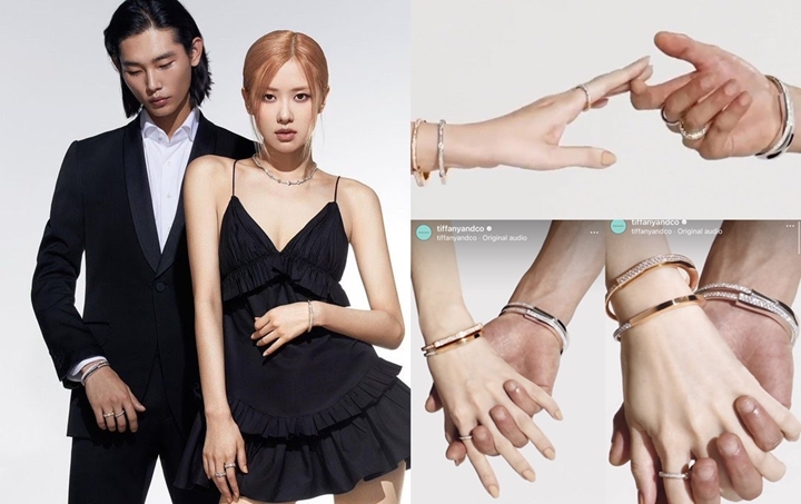 Rose BLACKPINK Gandengan Tangan dengan Model Ganteng di Iklan, Identitasnya Bikin Penasaran