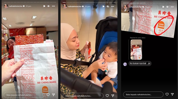 Nathalie Holscher Beri Tanggapan Santai Usai Disangka Makan Babi Nathalie Holscher Beri Tanggapan Santai Usai Disangka Makan Babi