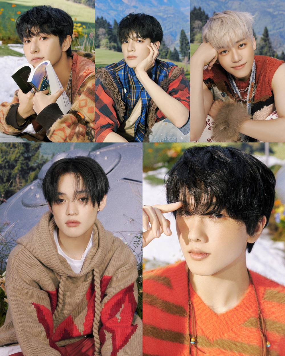 Teaser Renjun, Jeno, Jaemin, Chenle, dan Jisung NCT Dream dialbum winter \