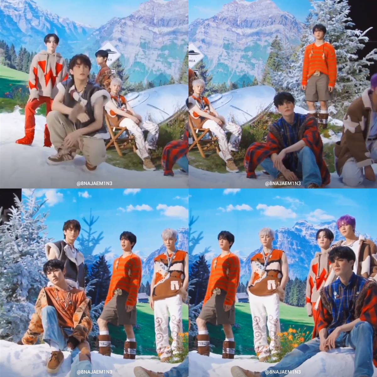 BTS pemotretan NCT Dream SMCU PALACE