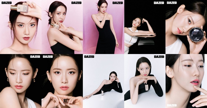 Pemotretan Yoona Bareng Estee Lauder x Dazed