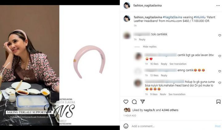 Bando Nagita Slavina Kena Nyinyir Haters