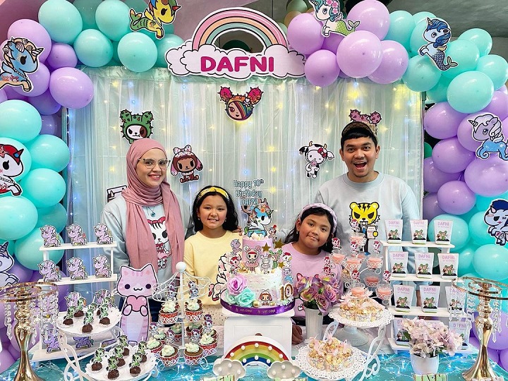 Momen Ultah Dafania Sahira