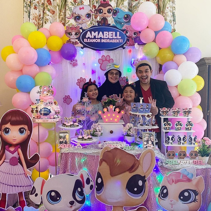 Momen Hangat di Ulang Tahun Annabell Eleanor