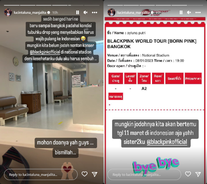 Lucinta Luna Gagal Nonton Konser BLACKPINK Meski Sudah Sampai Bangkok, Alasannya Tak Terduga