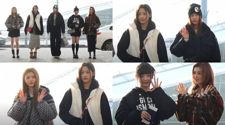 Visual Member NewJeans di Bandara Kenakan Baju Mewah dari Brand Masing-masing Jadi Hot Topic
