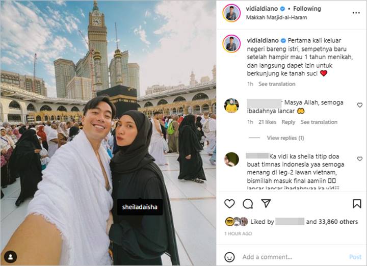 Vidi Aldiano dan Sheila Dara Aisha