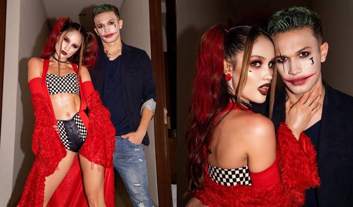 Cosplay Harley Quinn dan Joker