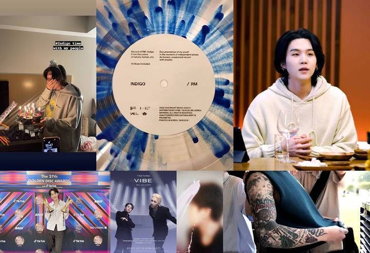 Aktivitas Terkini Member BTS, dari Kolaborasi Hingga Perilisan Album Solo Versi Vinil