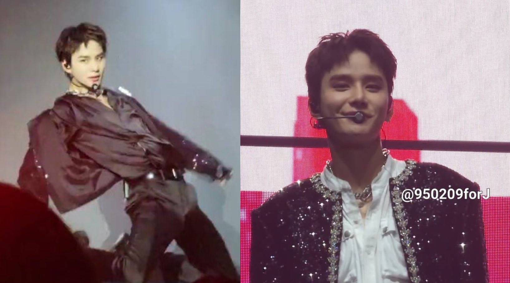 Jungwoo NCT tampil dengan rambut undercut