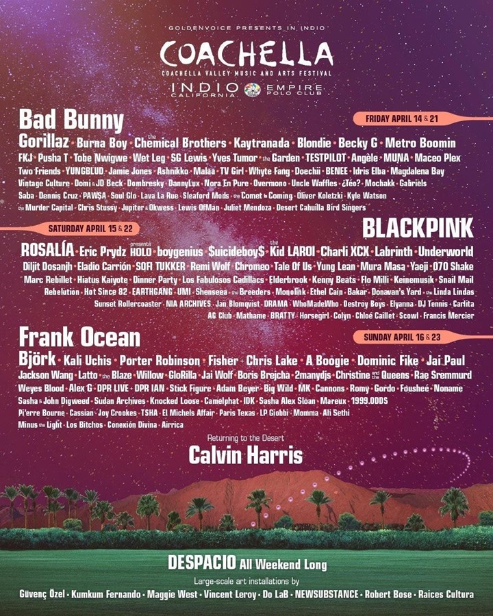 BLACKPINK Artis Korea dan Idol K-Pop Pertama yang Jadi Penampil Utama di Coachella BLACKPINK Artis Korea dan Idol K-Pop Pertama yang Jadi Penampil Utama di Coachella