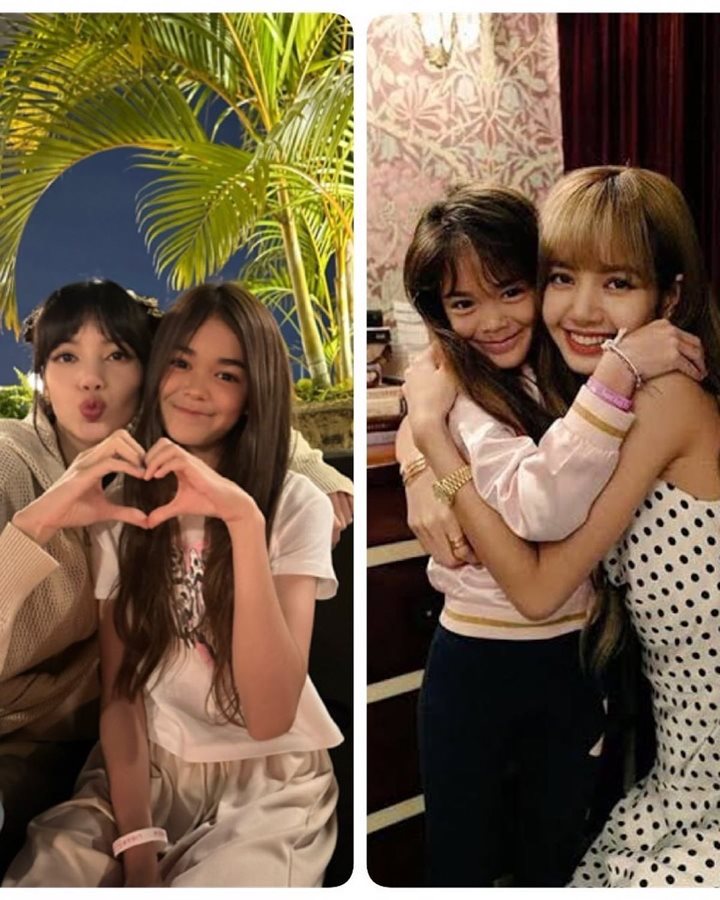 Tak Kalah Stand Out Foto Bareng Lisa-Rose BLACKPINK, Bocah Thailand Curi Perhatian