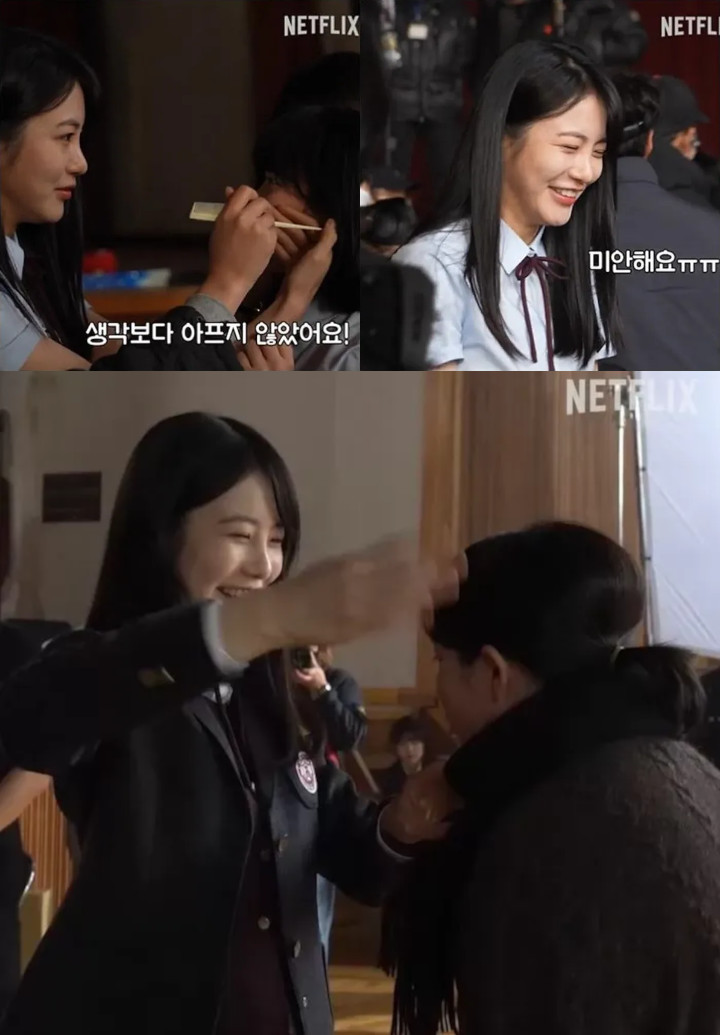 Karakternya Sadis, Shin Ye Eun Terciduk Bolak-Balik Minta Maaf pada Jung Ji So di Set \'The Glory\'Karakternya Sadis, Shin Ye Eun Terciduk Bolak-Balik Minta Maaf pada Jung Ji So di Set \'The Glory\'