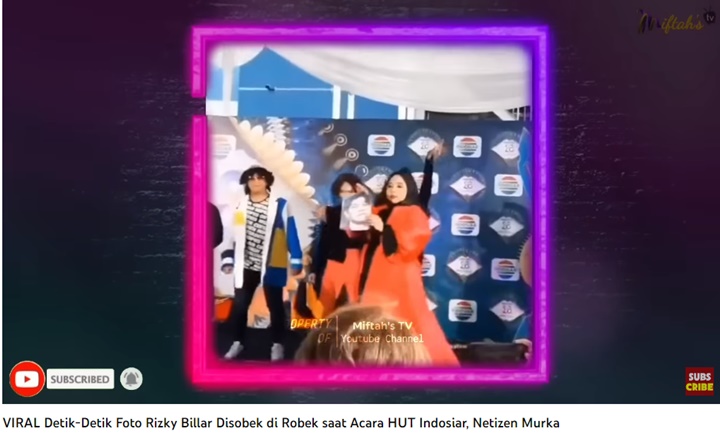 Ayah Rizky Billar Bawa Pasukan Geruduk Stasiun TV Usai Insiden Foto Putranya Dirobek