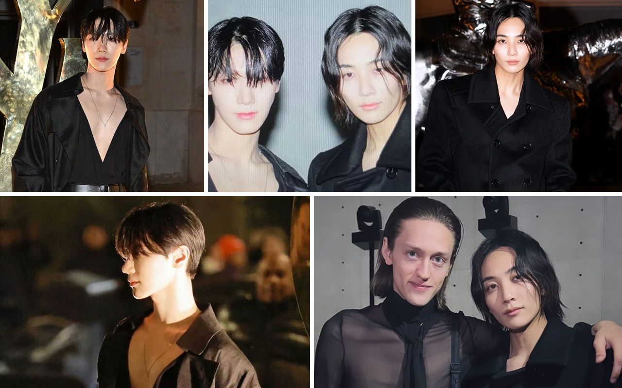 Satu Frame, 8 Potret Ten NCT dan Jeonghan SEVENTEEN Hadiri Paris Fashion Week 2023