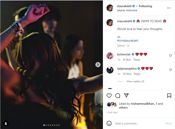Dituntut Sempurna, Cinta Laura Tebar Foto Tanpa Sensor Sambil Sindir Pedas Netizen