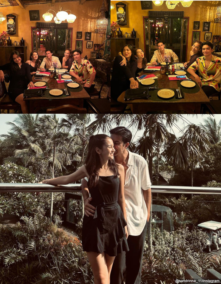 Sandrinna Michelle dan Junior Roberts