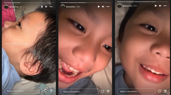 Larissa Chou Curhat Menyesal Setelah Marah ke Anak Larissa Chou Curhat Menyesal Setelah Marah ke Anak
