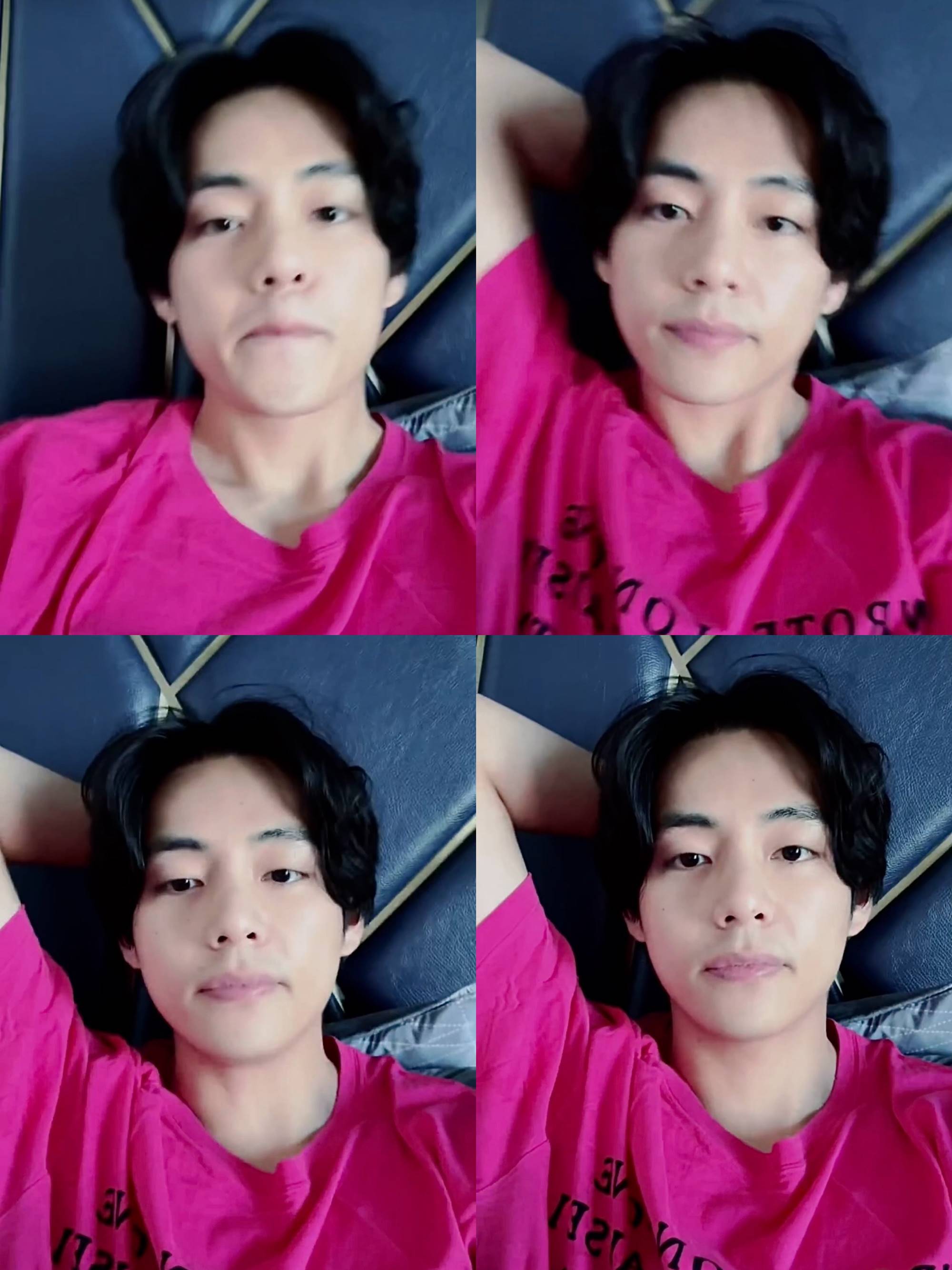 V BTS live streaming di Weverse