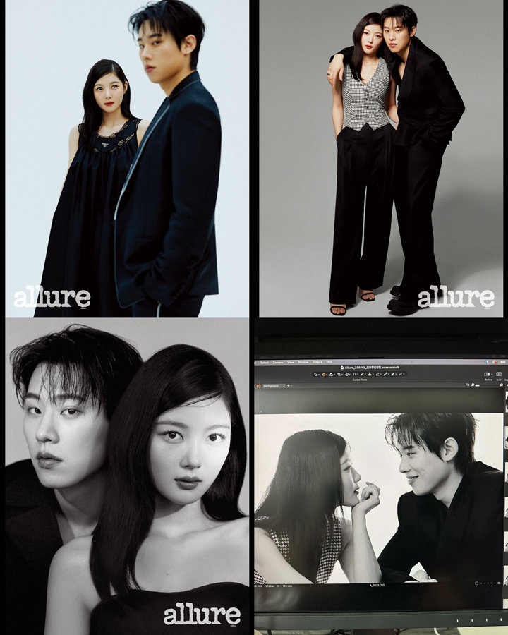 Kim Yoo Jung dan Kim Sung Cheol Tatapan Mesra di Pemotretan Couple, Kim Go Eun Ikut Komen