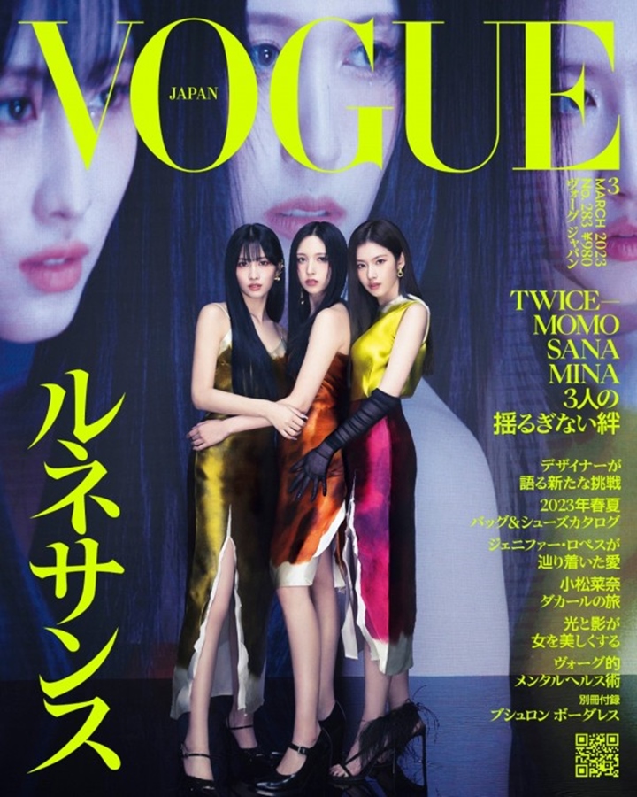 Mina, Sana, dan Momo TWICE Jadi Cover Vogue Japan, Debut Subunit MISAMO di Depan Mata?