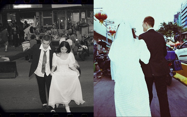 Resmi Nikah, Julian Jacob dan Mirriam Eka Usung Konsep Unik Foto Prewed di Pasar