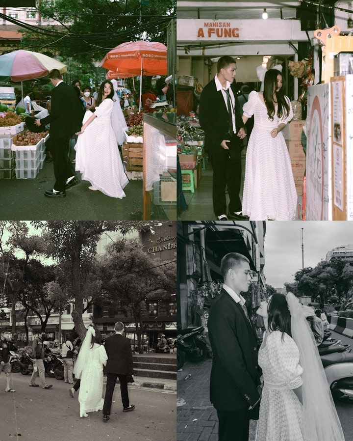 Resmi Nikah, Julian Jacob dan Mirriam Eka Usung Konsep Unik Foto Prewed di Pasar
