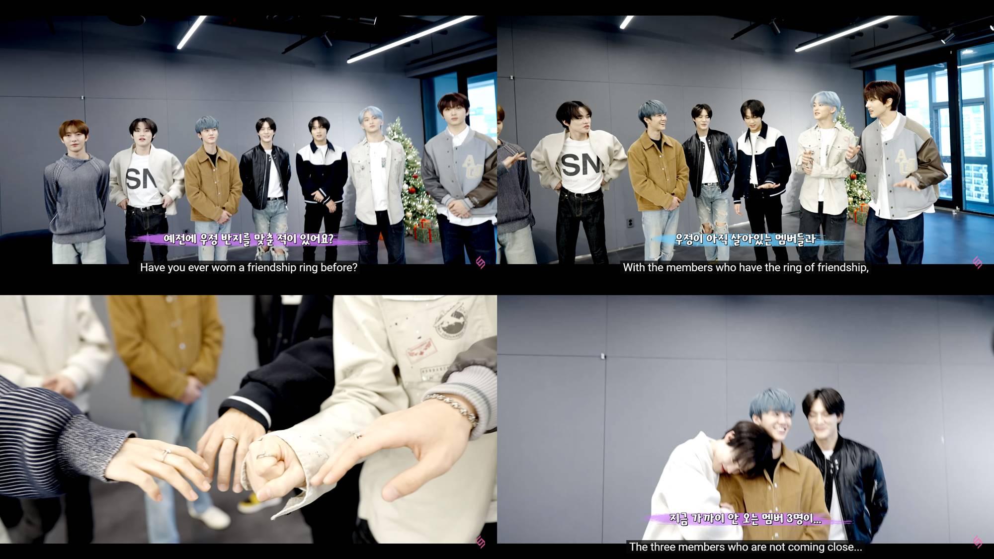 NCT Dream memamerkan cincin persahabatan mereka