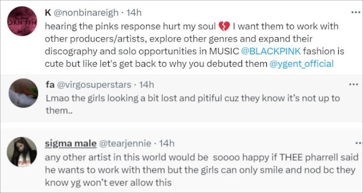 Isi Obrolan BLACKPINK dan Pharrell Williams Bikin Fans Marah ke YG Entertainment