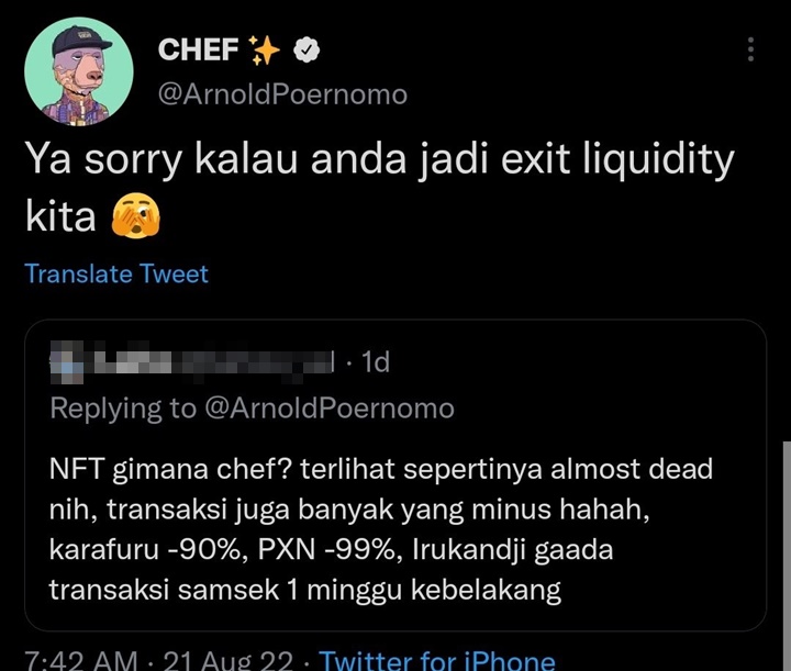 Keluarga Chef Arnold Jadi Korban Investasi Bodong, Netizen Malah Sebut Karma