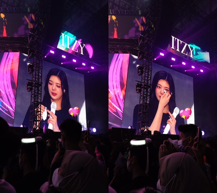 Lia ITZY Nangis Lihat Proyek Fans di Konser Jakarta, Yeji Bikin Makin Kejer