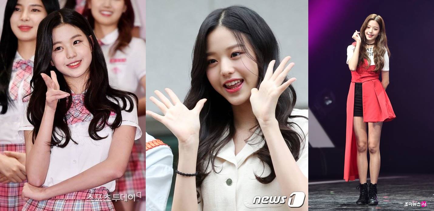 Visual Jang Won Young IVE semasa masih menjadi peserta \