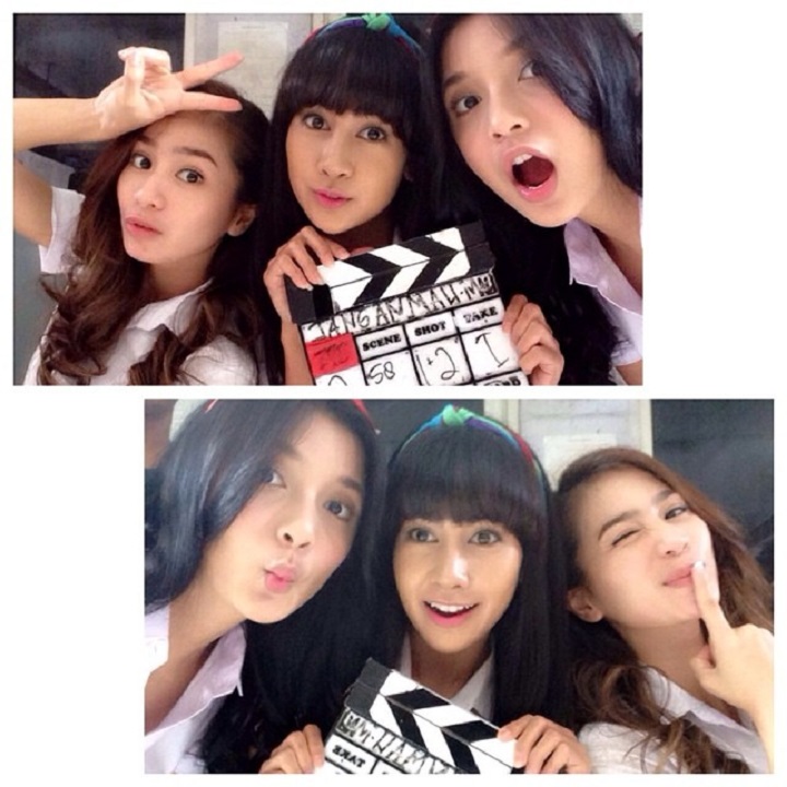 Nostalgia Syuting dengan Chelsea Olivia dan Anisa Rahma