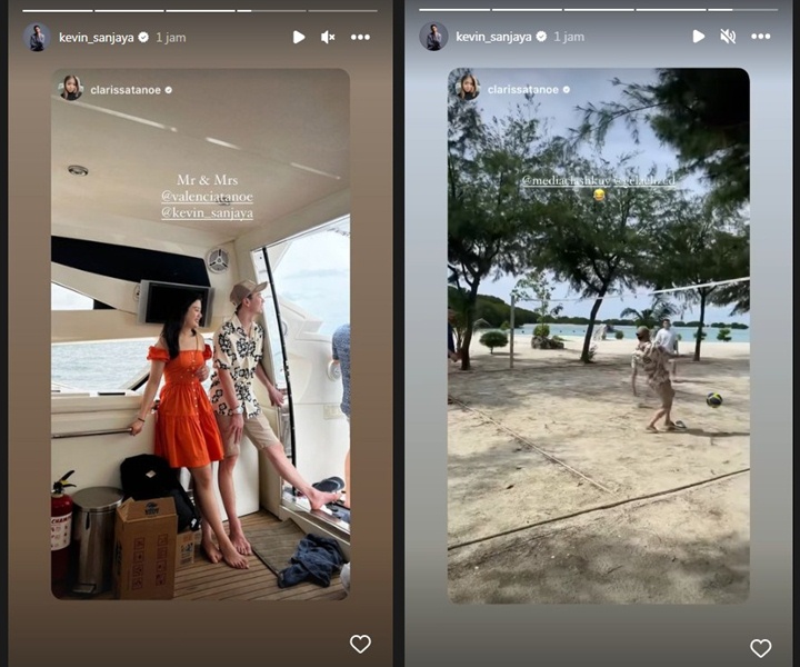 Kevin Sanjaya Liburan Santai Bareng Valencia Tanoe, Gaya Kece Di-Spill Calon Adik Ipar