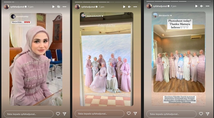 Syifa Hadju Cantik Berhijab Bareng Geng Mamayu Hingga Digoda Soal Ijab Kabul Syifa Hadju Cantik Berhijab Bareng Geng Mamayu Hingga Digoda Soal Ijab Kabul