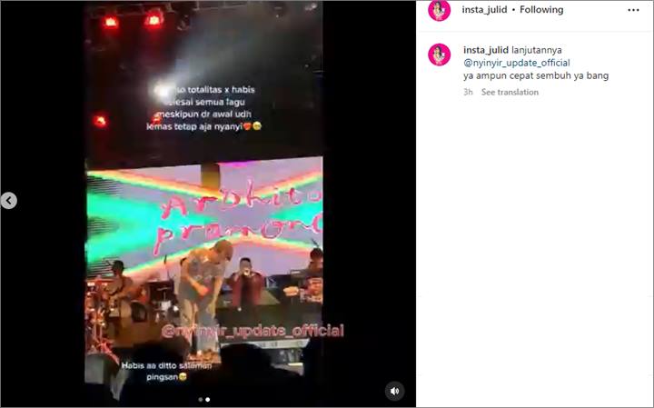 Sampai Pingsan di Atas Panggung, Ardhito Pramono Kini Ketahui Sakitnya