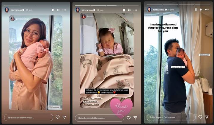 Dita Fakhrana Lahirkan Anak Pertama, Paras Sang Bayi Disanjung Cantik