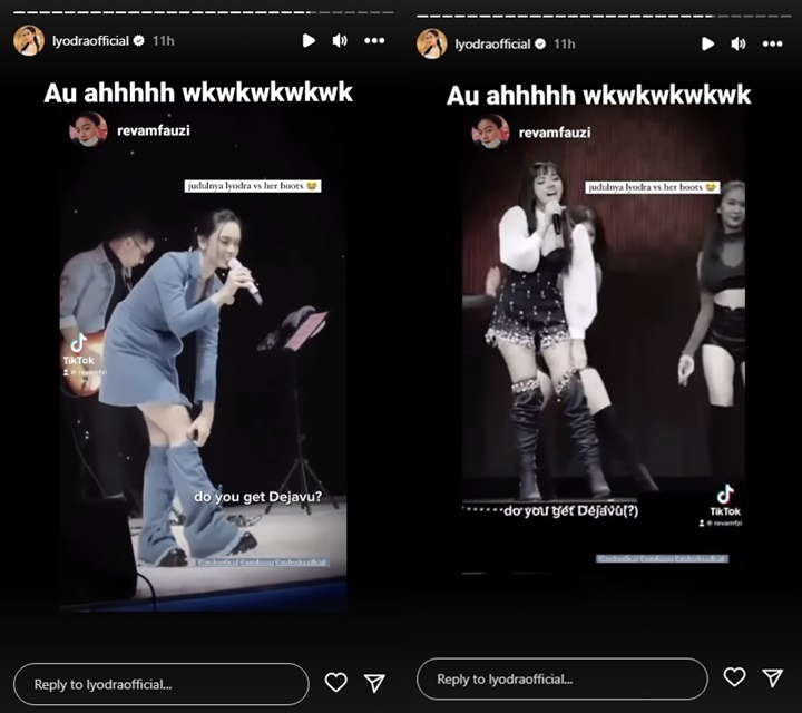 Lyodra Tak Nyaman Boots Melorot Saat Manggung, Banyolannya Bikin Ngakak