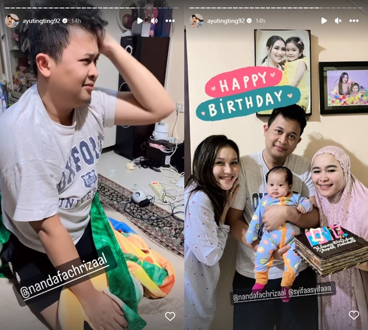 Kedekatan Ayu Ting Ting dengan Adik Ipar di Momen Spesial Jadi Perbincangan