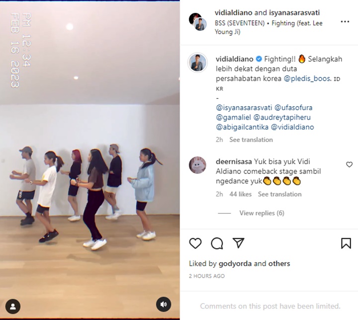 Vidi Aldiano Ngarep Di-notice Seungkwan Usai Luwes Cover Dance SEVENTEEN