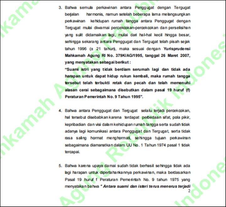 Situs Mahkamah Agung