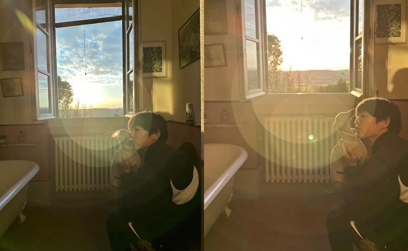 Song Joong Ki Pamer Foto Bareng Sosok Kesayangan, Fans Langsung Tulis Komentar Menggoda