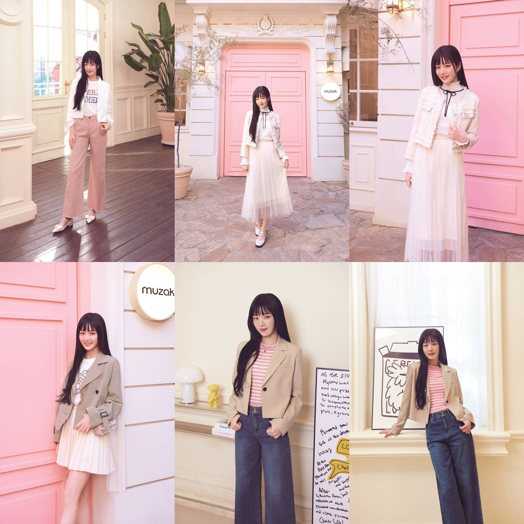 Pemotretan baru Lee Yu Bi dengan brand Muzak