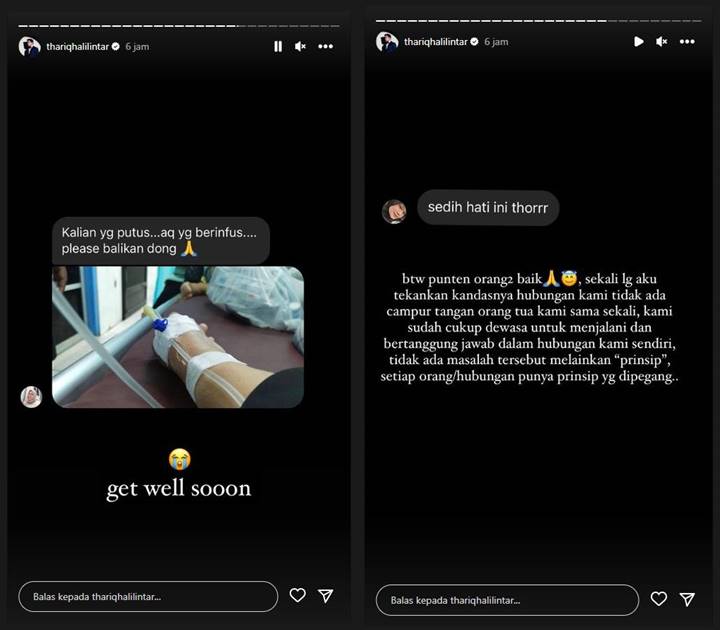 Putus dari Fuji An, Thariq Halilintar Sanggah Adanya Campur Tangan Orangtua