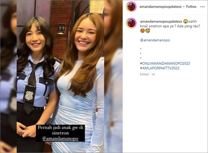 Hesti Purwadinata Sebut Pernah Satu Sinetron dengan Amanda Manopo, Perannya Disorot