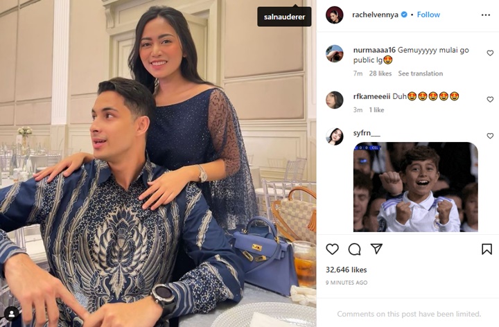 Rachel Vennya Terang-terangan Pamer Kondangan Bareng Salim Nauderer, Balikan?