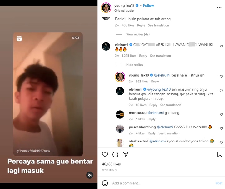 Deddy Corbuzier Nangis, El Rumi Tantang Duel Remaja yang Geplak Kepala Ibunya