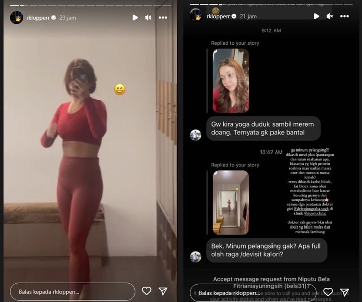 Anti Obat Pelangsing, Rebecca Klopper Ungkap Rahasia Body Goals Anti Obat Pelangsing, Rebecca Klopper Ungkap Rahasia Body Goals
